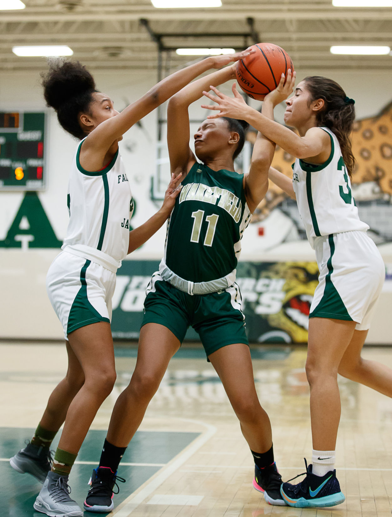 Wakefield girls basketball 15